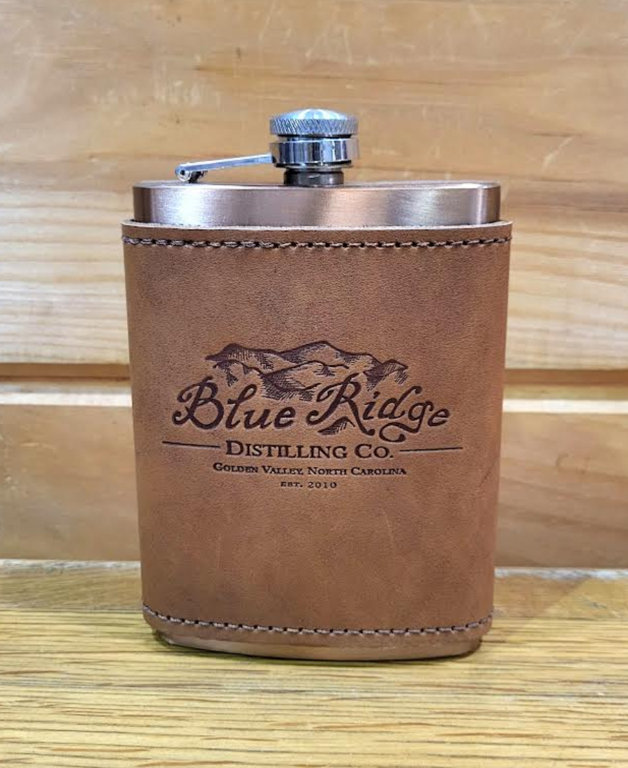 Leather Wrapped Flask