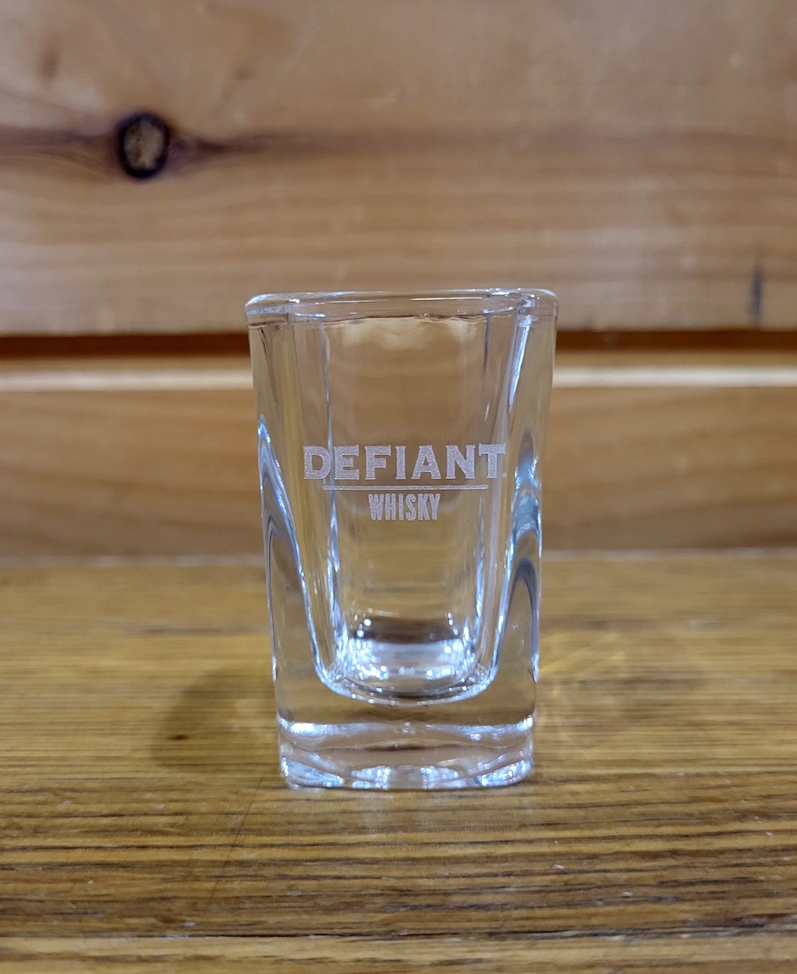 Defiant Whisky Shot Glass